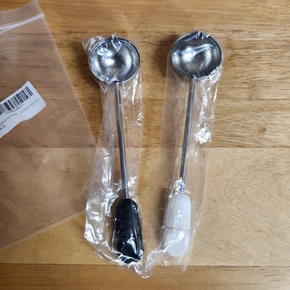 Tea Infusers with Handle Tea Ball Strainer Infuser Stainless Steel Mesh Cooking‎